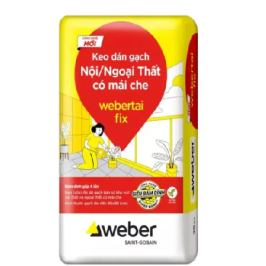 Keo dán gạch của webertai fix - Bao 25Kg