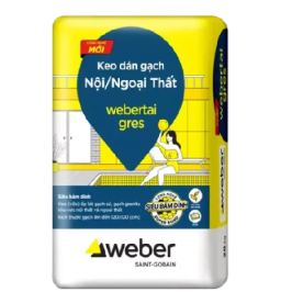 Keo dán gạch của webertai gres - Bao 20Kg