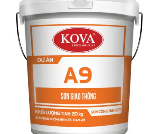 Sơn giao thông Kova A9 phản quang thùng 5Kg