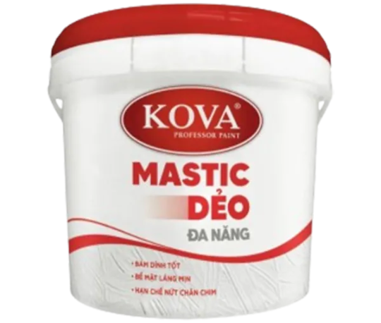 Mastic dẻo KOVA đa năng lon 6KG