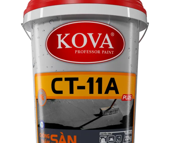 Sơn chống thấm pha xi măng KOVA CT 11A Sàn Thùng 22Kg