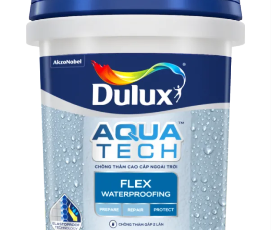 Sơn Chống Thấm pha xi măng Ttường DULUX AQUATECH C8033 - 6kg