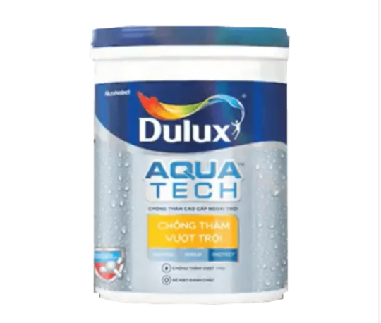 Chất chống thấm pha xi măng tường Dulux Aquatech Chống Thấm Vượt Trội Y65 - Lon 6Kg