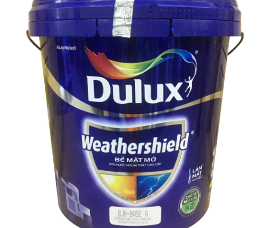 Sơn ngoại thất Dulux Weathershield bề mặt mờ BJ8 15L