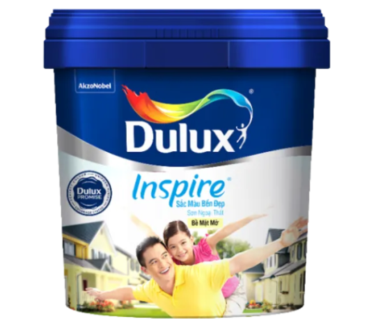Sơn ngoại thất Dulux Inspire Z98 sắc màu bền đẹp bề mặt mờ 5L