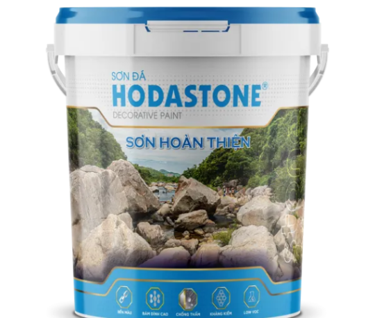 SƠN ĐÁ HÒA BÌNH HODA SHINING GRANITE – HGS (TẠO GAI, ÁNH KIM)-THÙNG 25KG
