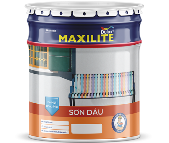 Sơn dầu cho bề mặt gỗ và kim loại Maxilite A360 - 2,5L ( New )