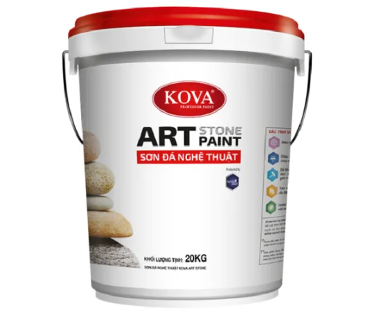 Sơn giả đá Kova Art Stone thùng 5Kg