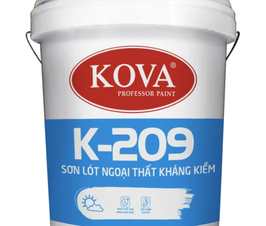 Sơn lót chống kiềm ngoại thất Kova K-209 lon 3,5L