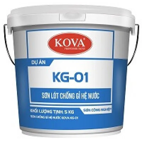 Sơn chống rỉ hệ nước Kova KG-01 Sơn chống rỉ hệ nước Kova KG-01