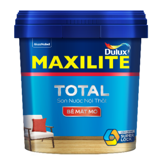 Sơn nội thất Maxilite Total bề mặt mờ - 15L