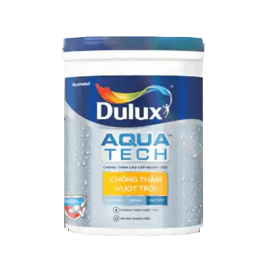 Chất chống thấm pha xi măng tường Dulux Aquatech Chống Thấm Vượt Trội Y65 - Lon 6Kg