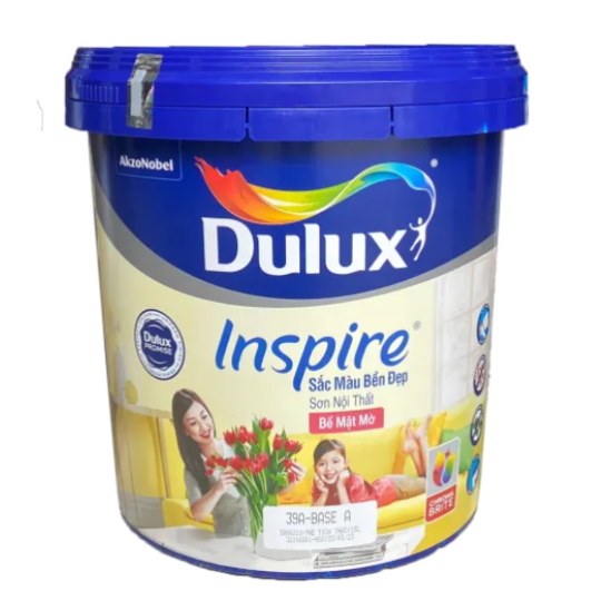 Sơn nội thất Dulux Inspire bề mặt bóng 39AB thùng 15L Bảng màu Dulux Inspise trong nhà Xem file Sơn nội thất Dulux Inspire bề mặt bóng 39AB thùng 15L