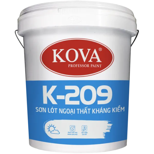 Sơn lót chống kiềm ngoại thất Kova K-207 thùng 16L
