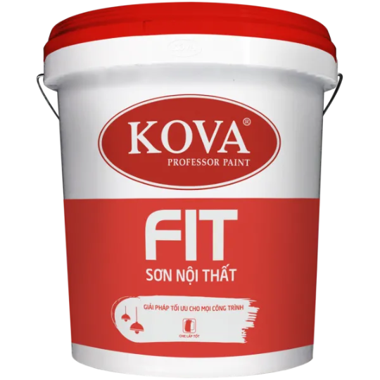 Sơn nước nội thất KOVA FIT bề mặt mờ - Lon 3,5L
